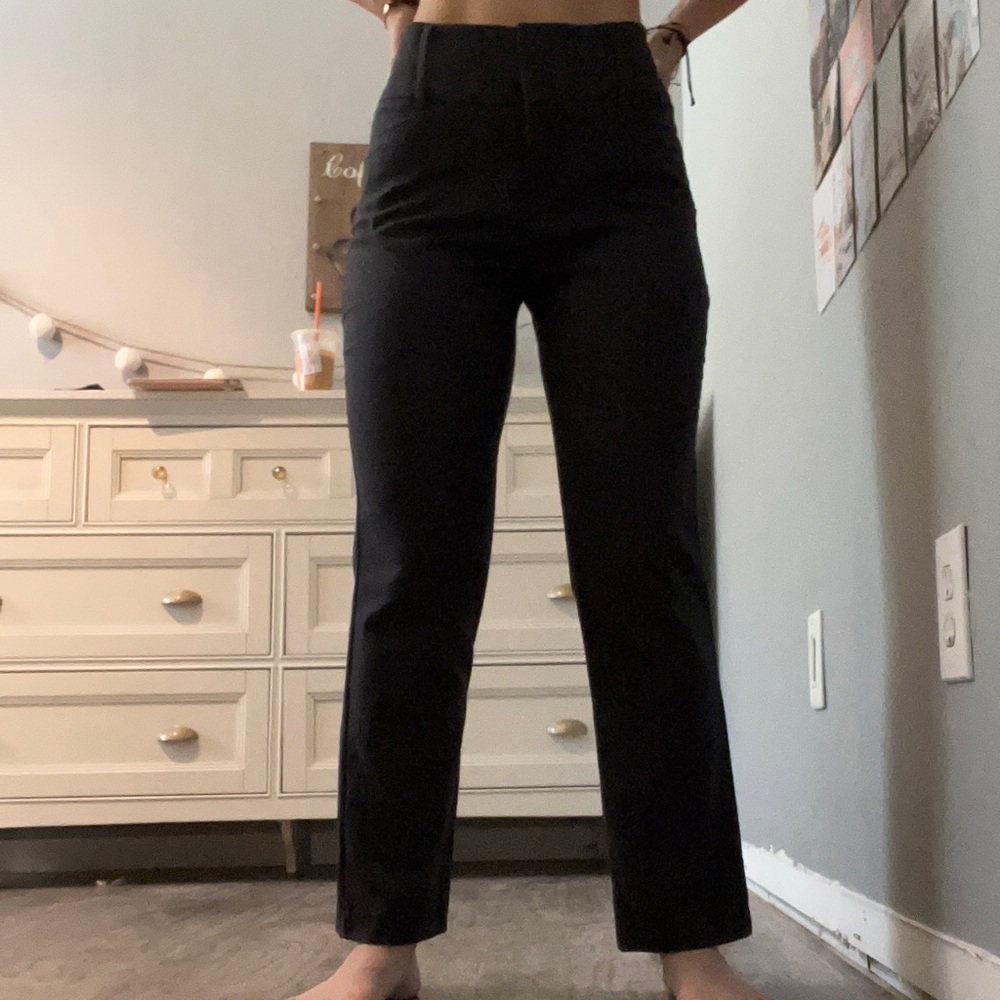 Grey slacks
